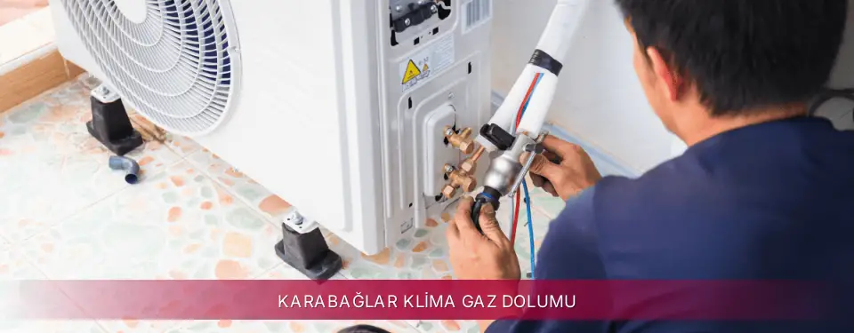 Karabağlar İlçemi LG Klima Gaz Dolumu